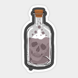 Poison in a bottle Sticker